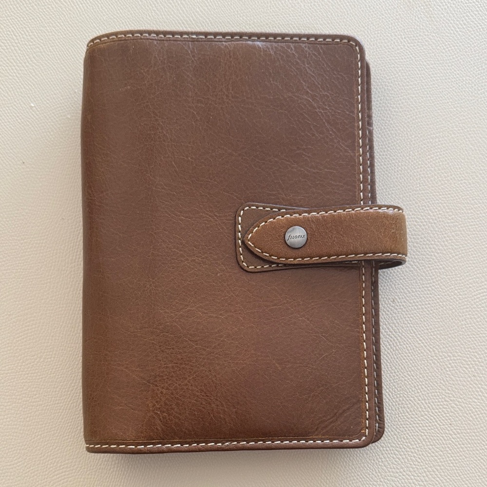 Filofax Malden Personal in Ochre